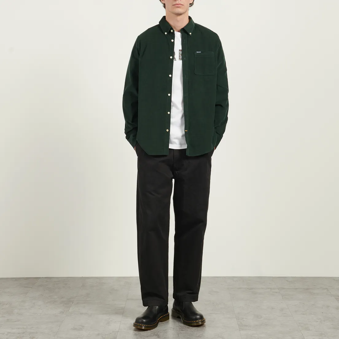 Barbour Мужская рубашка Ramsey Tailored Cord