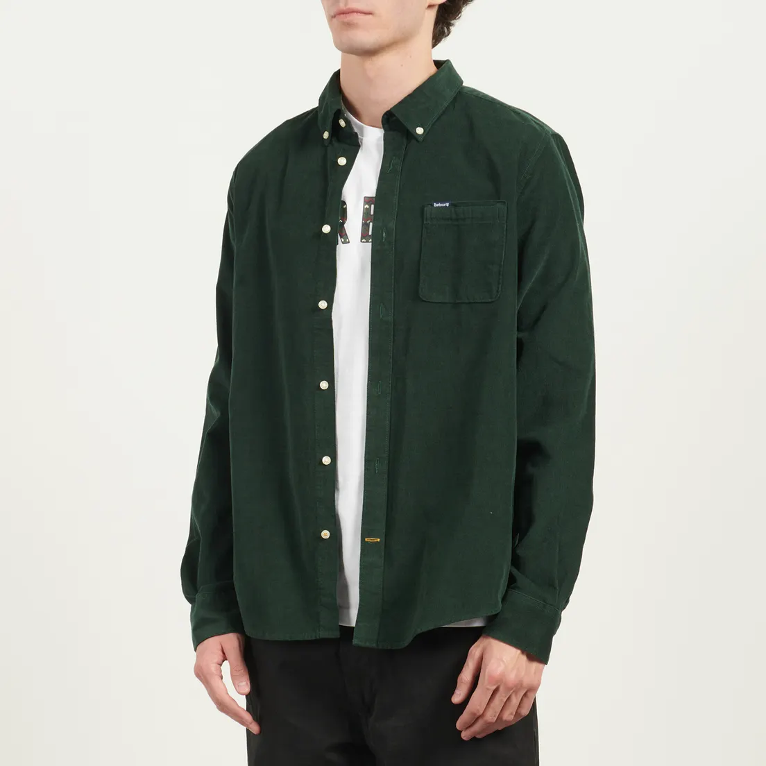 Barbour Мужская рубашка Ramsey Tailored Cord