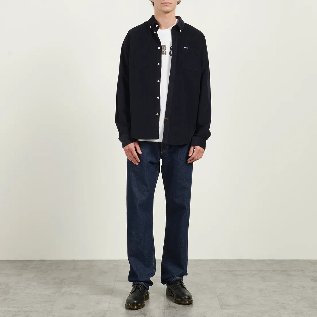 Barbour Мужская рубашка Ramsey Tailored Cord