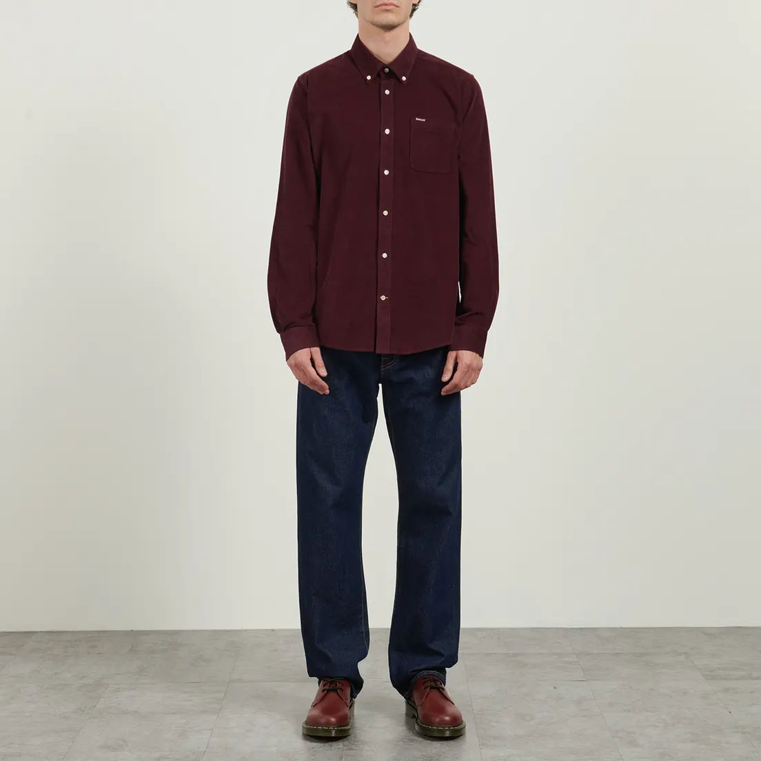Barbour Мужская рубашка Ramsey Tailored Cord