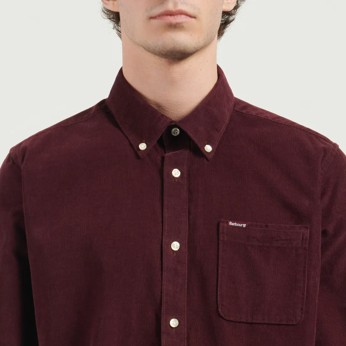 Barbour Мужская рубашка Ramsey Tailored Cord