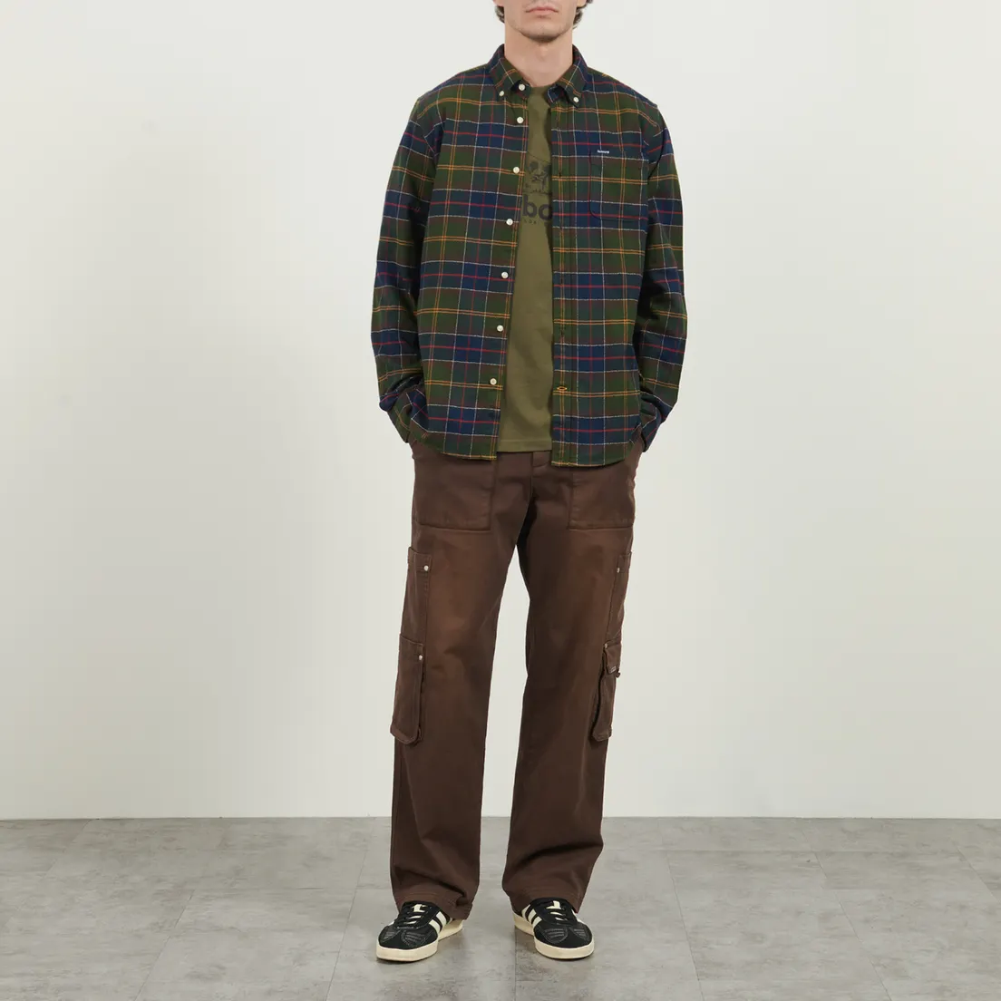 Barbour Мужская рубашка Kyeloch Tailored