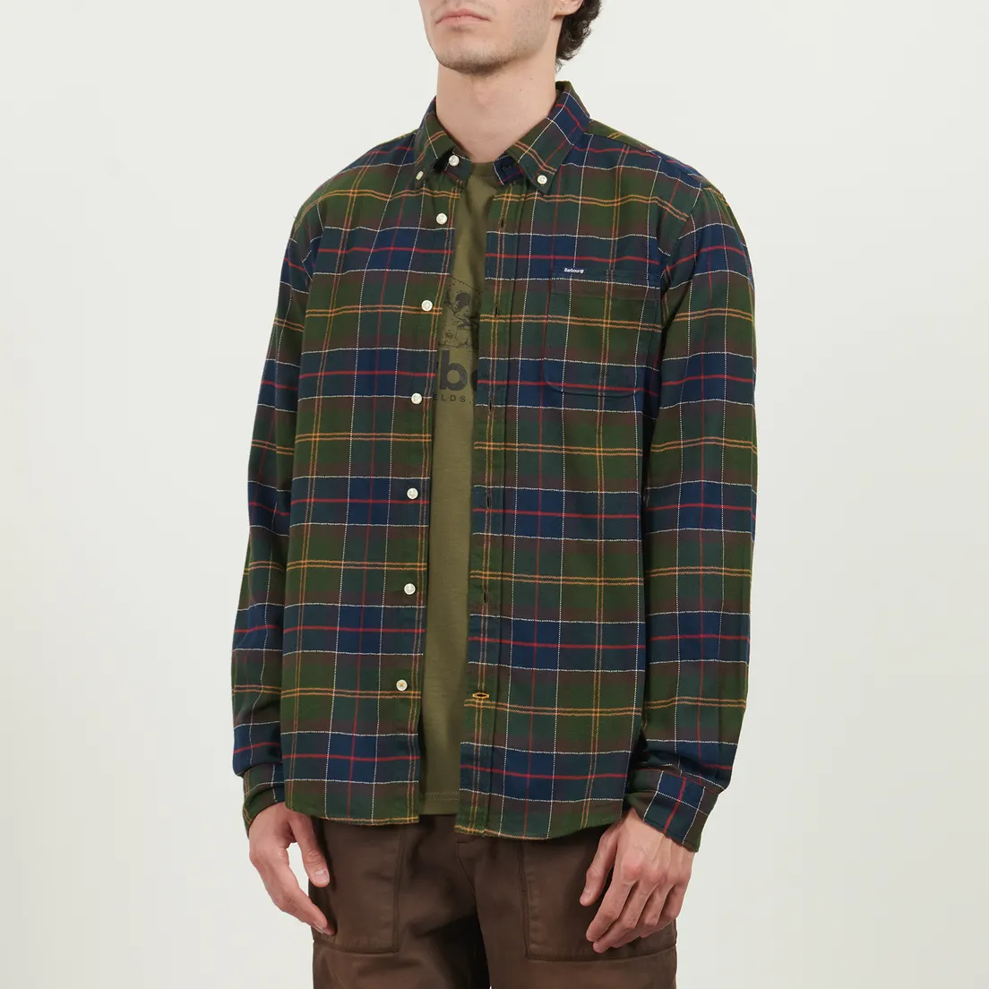 Barbour Мужская рубашка Kyeloch Tailored