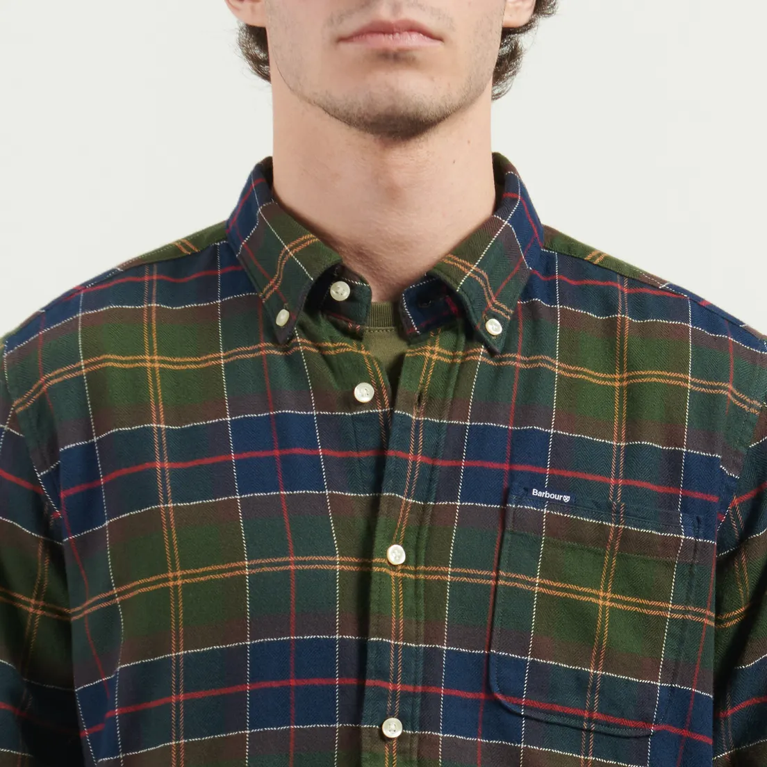 Barbour Мужская рубашка Kyeloch Tailored