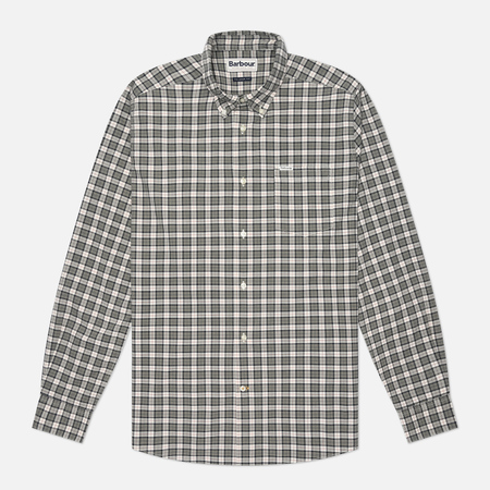   Brandshop Мужская рубашка Barbour Lomond Tailored, цвет зелёный, размер L