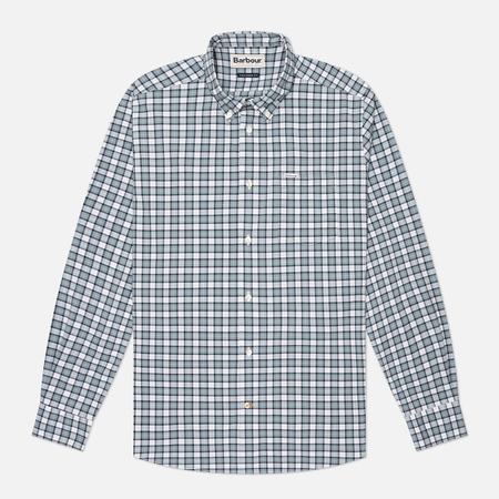  Мужская рубашка Barbour Lomond Tailored, цвет голубой, размер L
