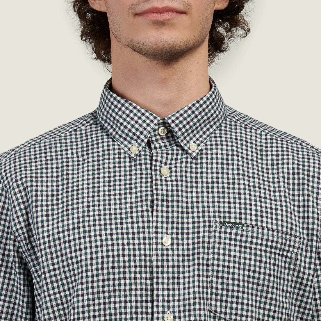 Barbour Мужская рубашка Padshaw Tailored Gingham