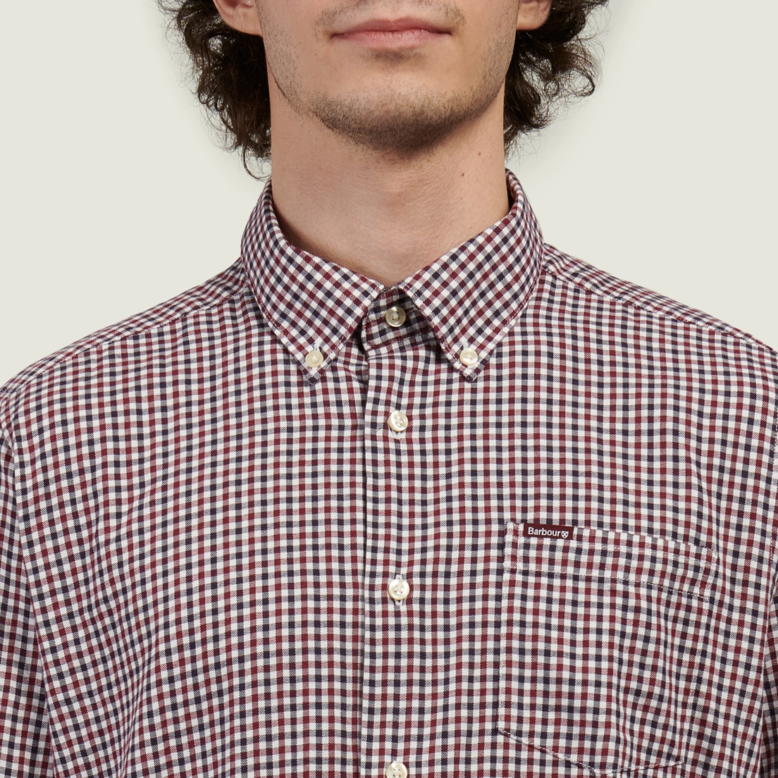 Barbour Мужская рубашка Padshaw Tailored Gingham