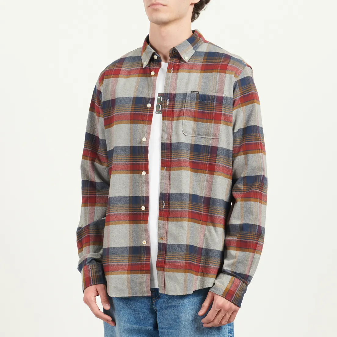 Barbour Мужская рубашка Portdown Tailored Checked