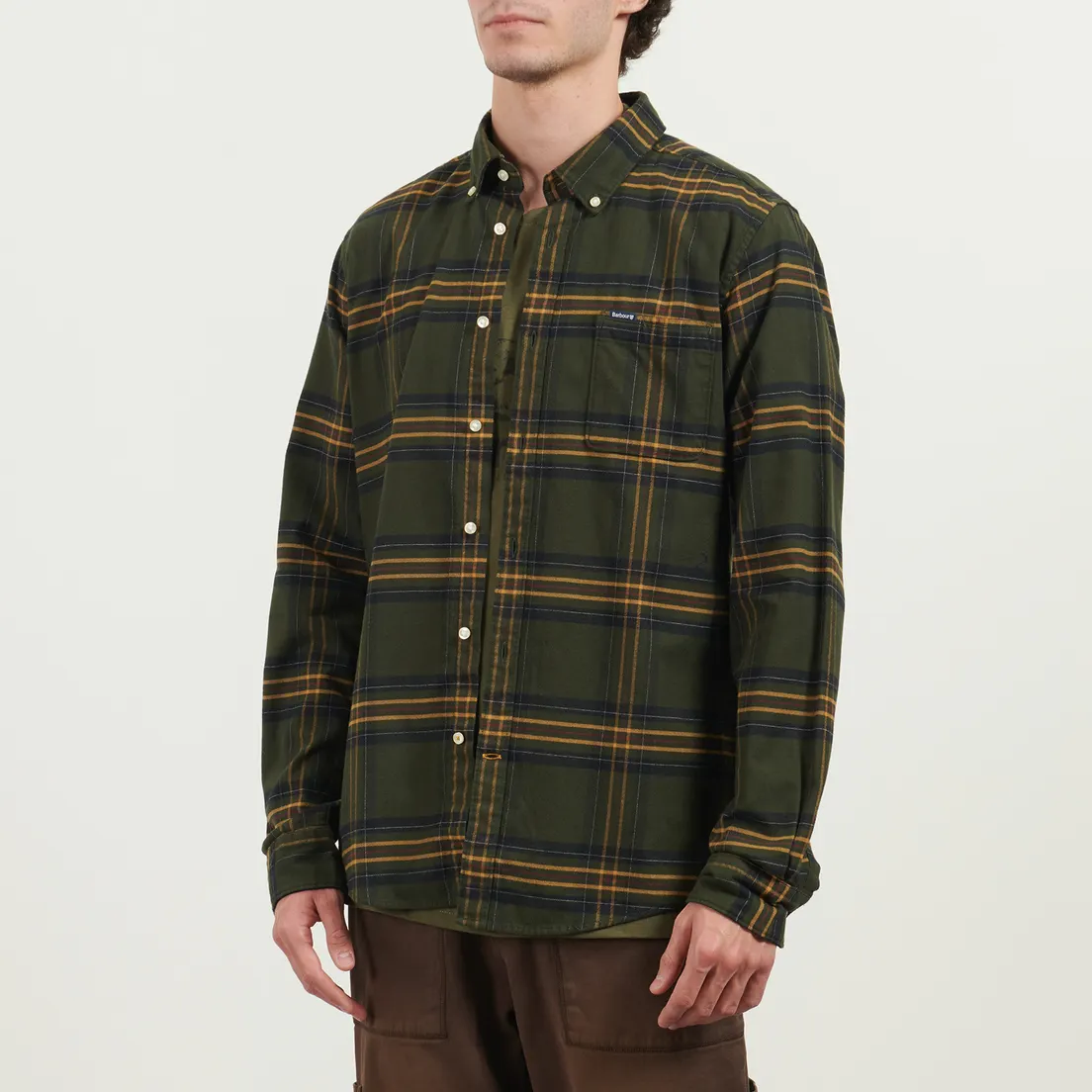 Barbour Мужская рубашка Portdown Tailored Checked