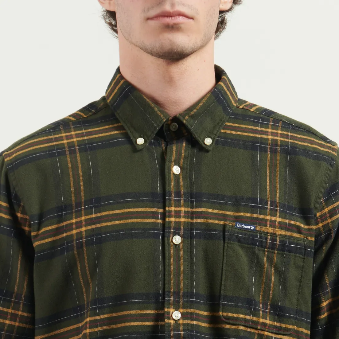 Barbour Мужская рубашка Portdown Tailored Checked