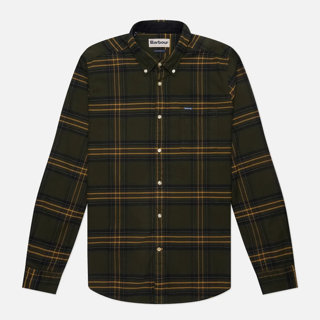 Barbour Мужская рубашка Portdown Tailored Checked