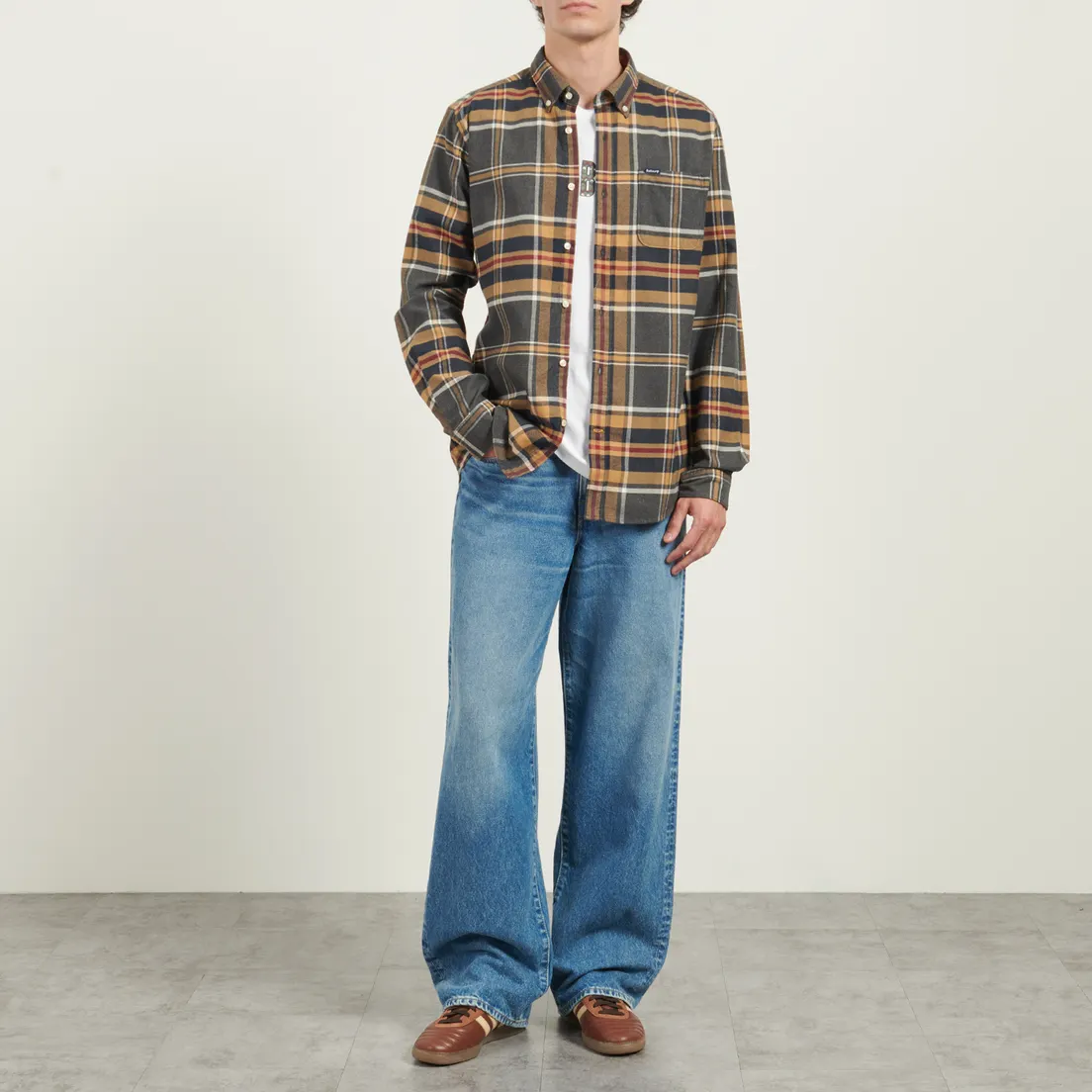 Barbour Мужская рубашка Ronan Tailored Checked