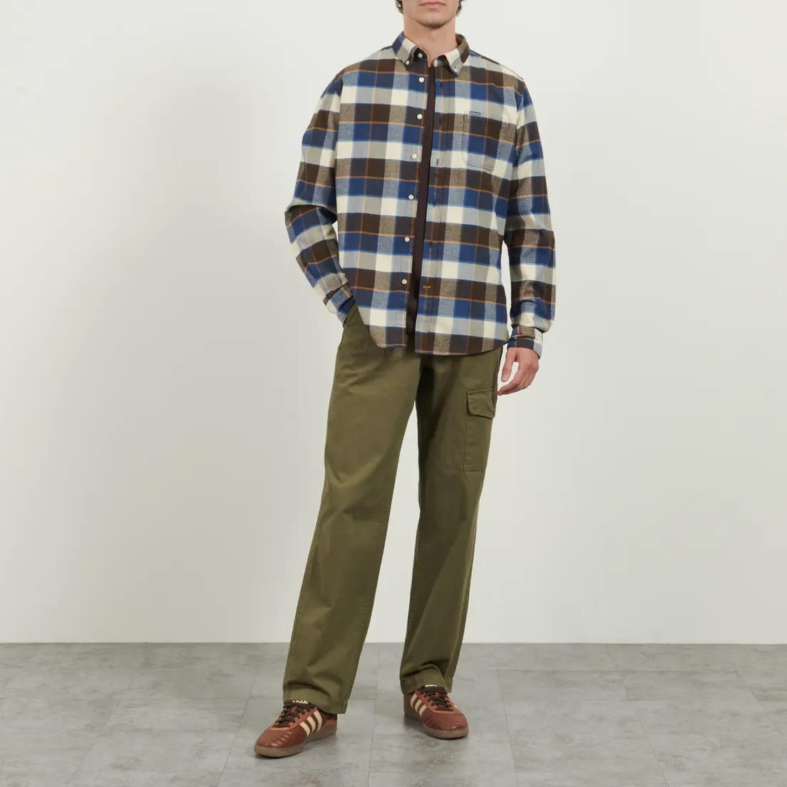 Barbour Мужская рубашка Valley Tailored Checked