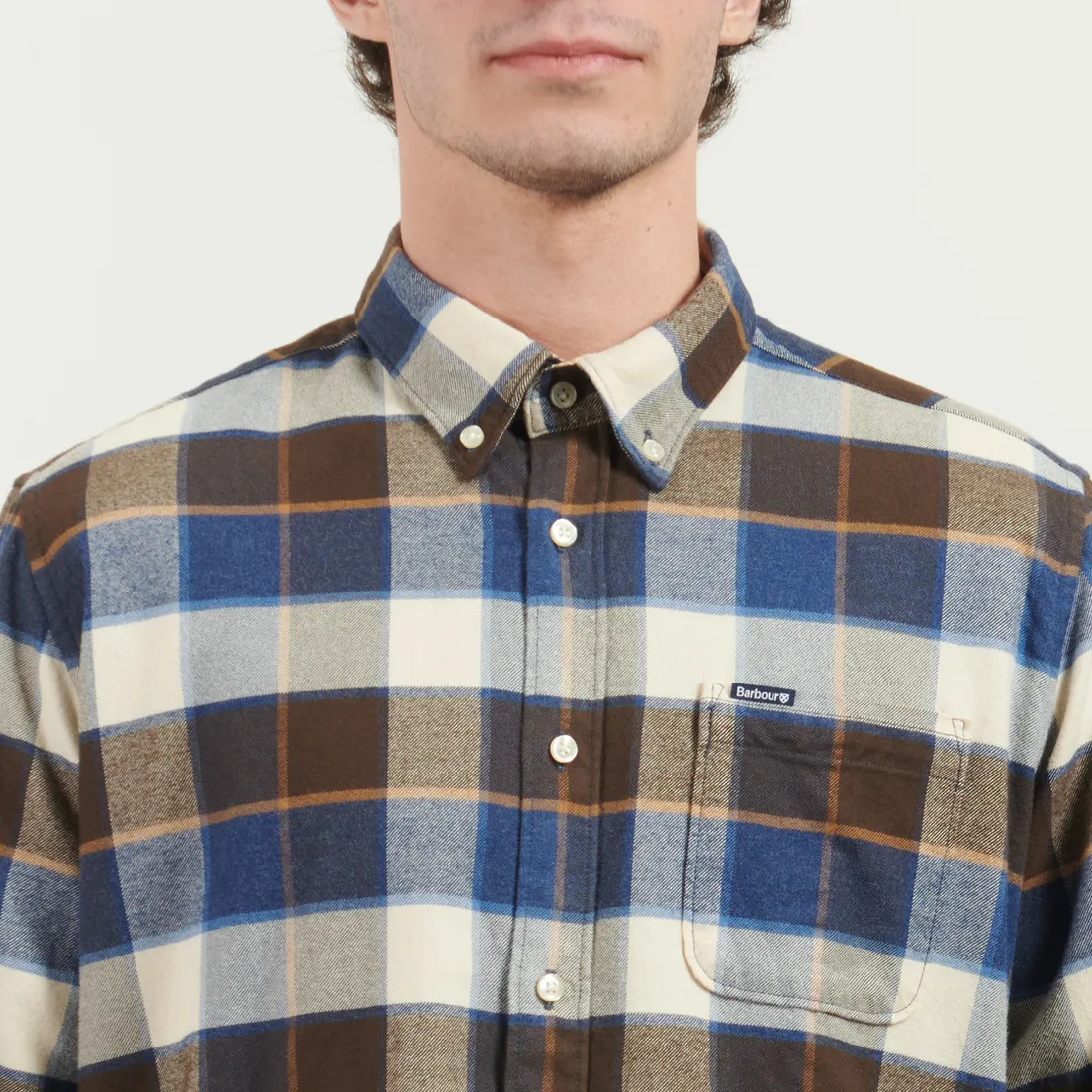Barbour Мужская рубашка Valley Tailored Checked