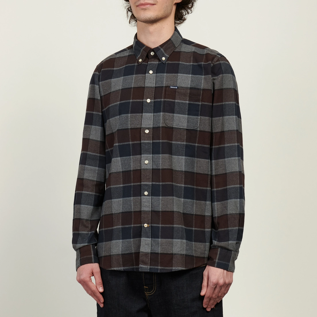 Barbour Мужская рубашка Valley Tailored Checked
