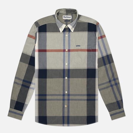   Brandshop Мужская рубашка Barbour Harris Tailored, цвет синий, размер L