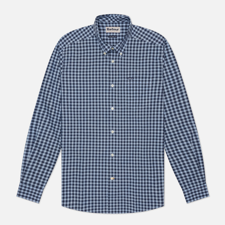   Brandshop Мужская рубашка Barbour Merryton Tailored, цвет синий, размер XL