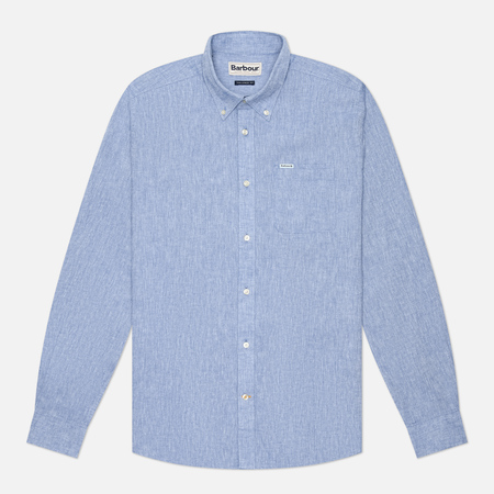   Brandshop Мужская рубашка Barbour Nelson Tailored, цвет голубой, размер XL