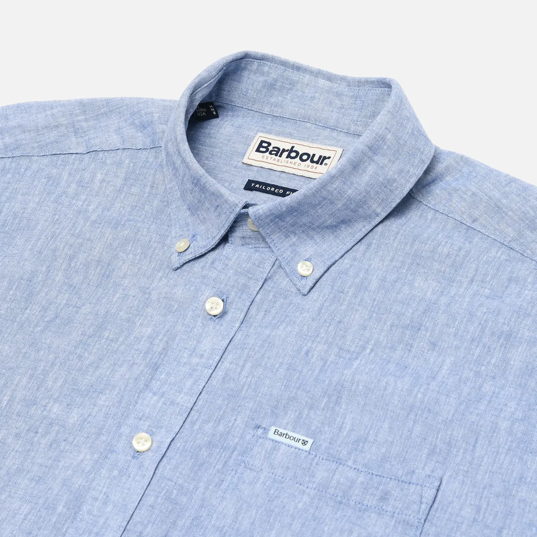 Barbour Мужская рубашка Nelson Tailored