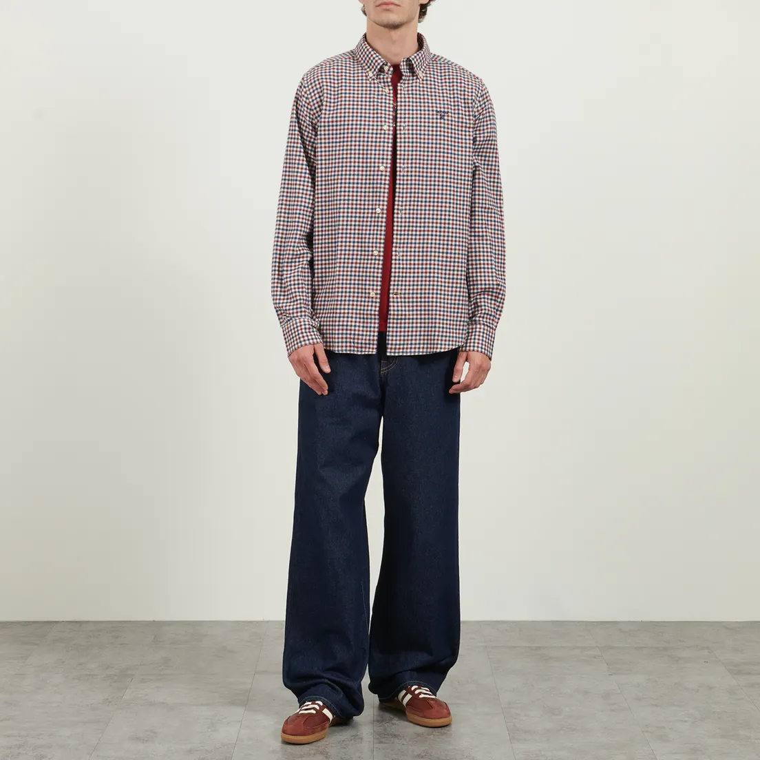 Barbour Мужская рубашка Finkle Tailored Gingham