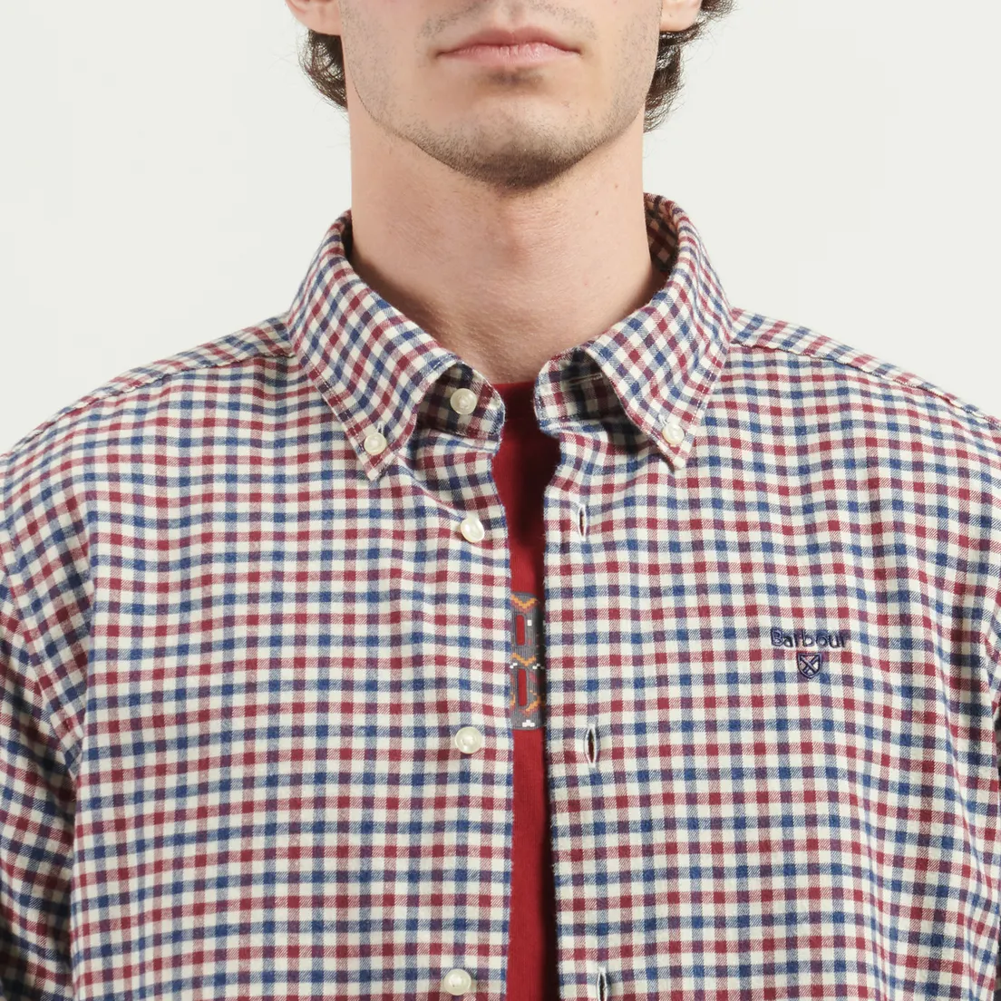 Barbour Мужская рубашка Finkle Tailored Gingham
