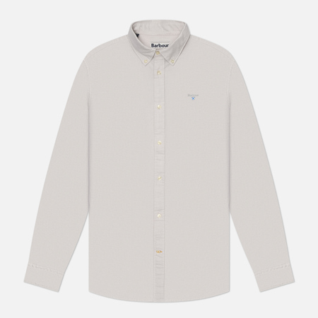  Brandshop Мужская рубашка Barbour Oxford Tailored, цвет бежевый, размер M