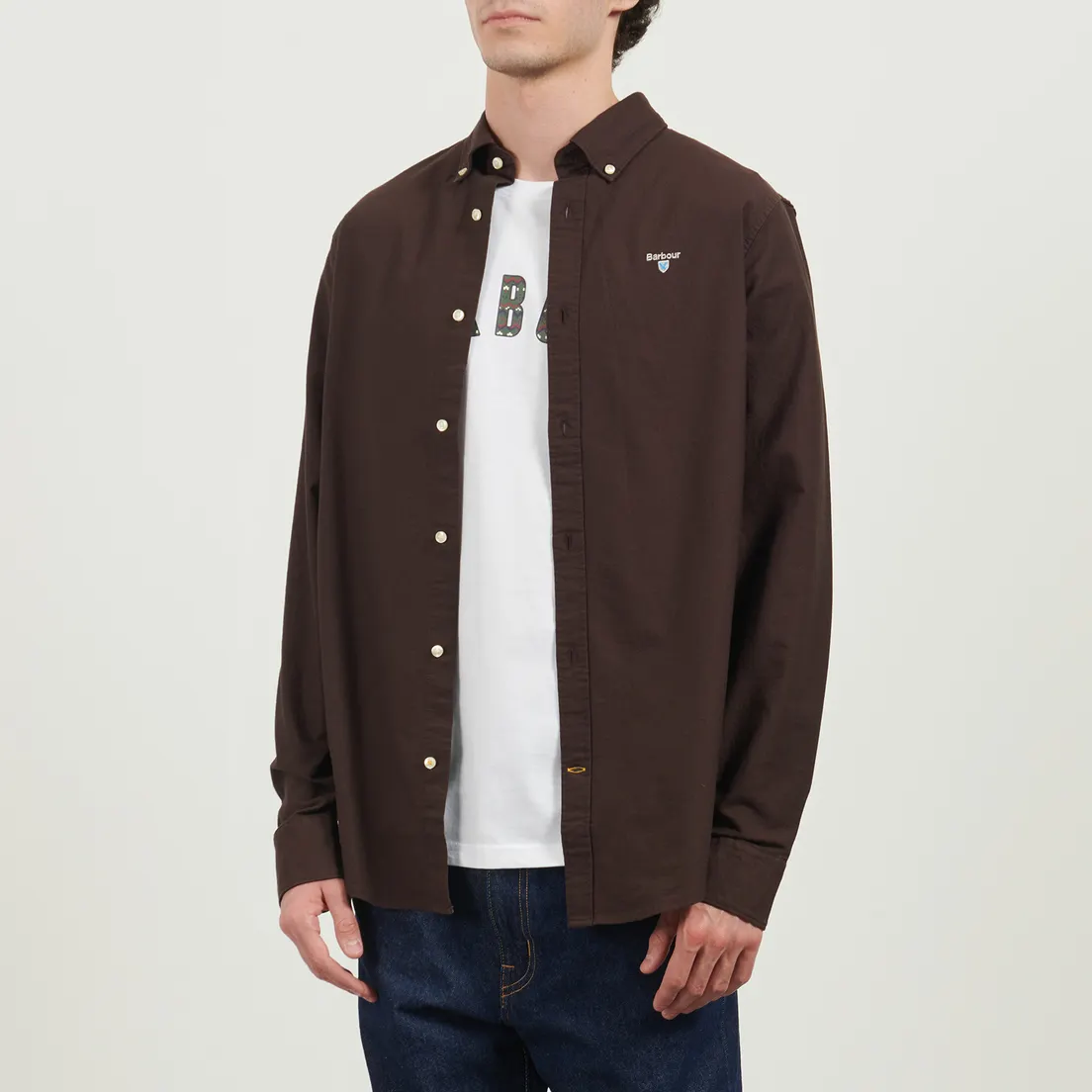 Barbour Мужская рубашка Oxford Tailored