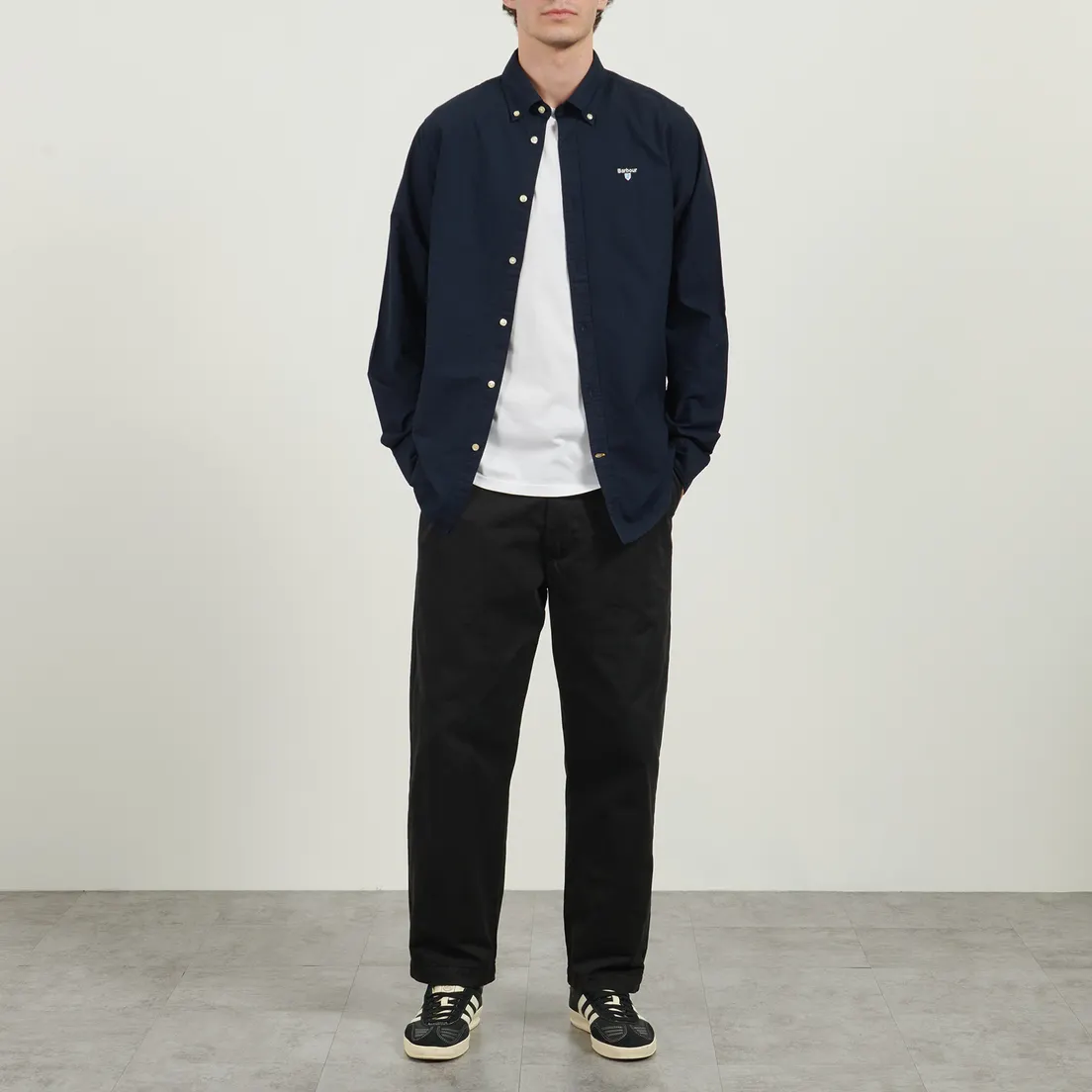 Barbour Мужская рубашка Oxford Tailored