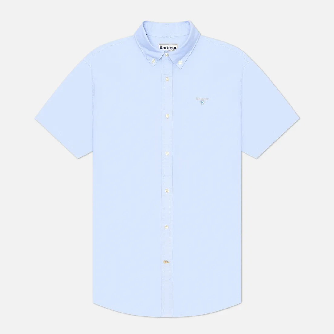 Barbour Мужская рубашка Oxford Tailored Short Sleeved