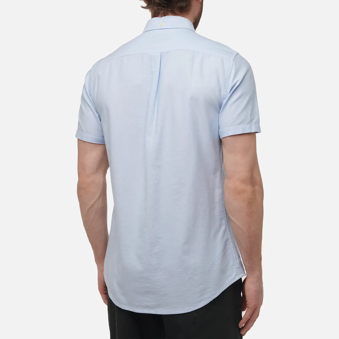 Barbour Мужская рубашка Oxford Tailored Short Sleeved