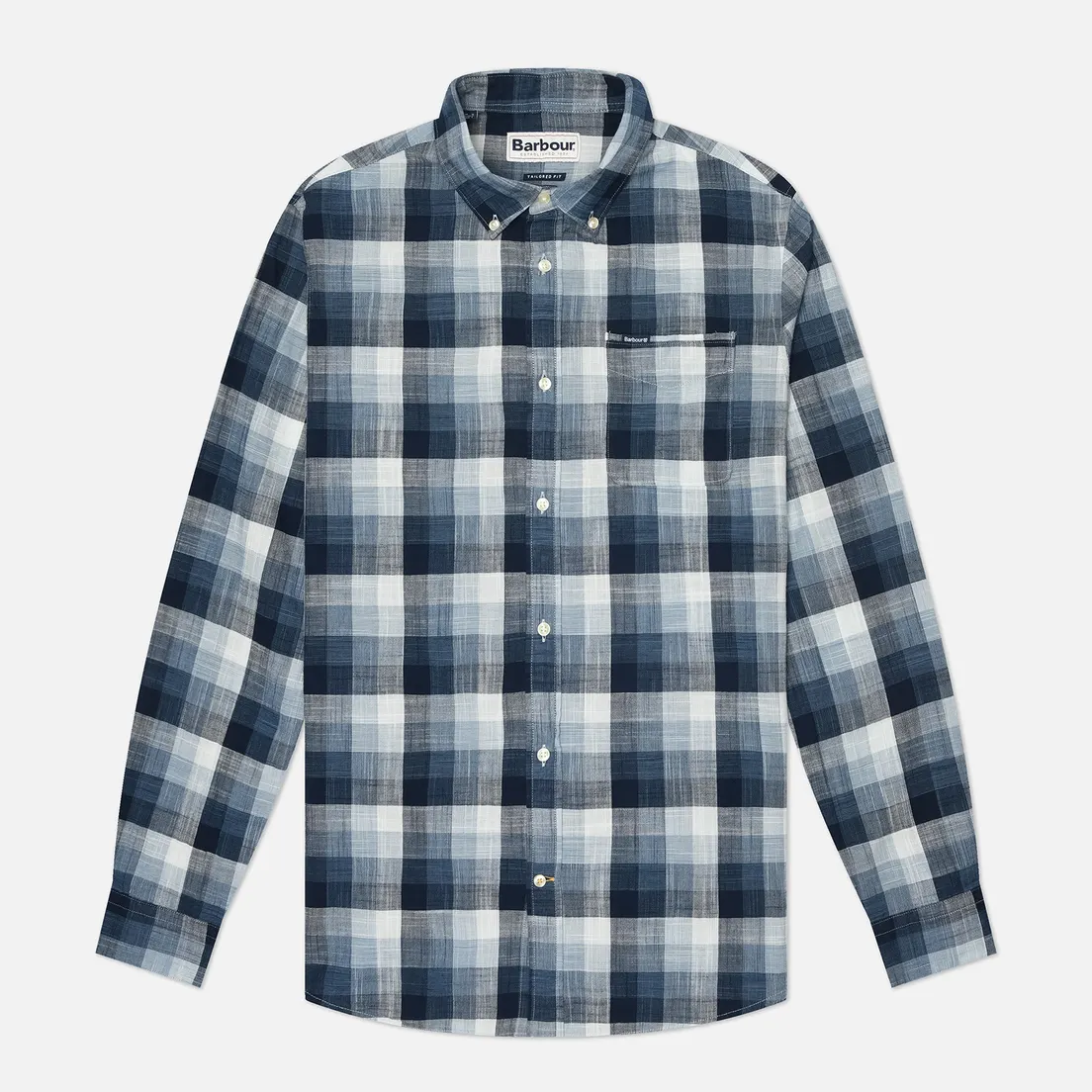 Barbour Мужская рубашка Hillroad Tailored