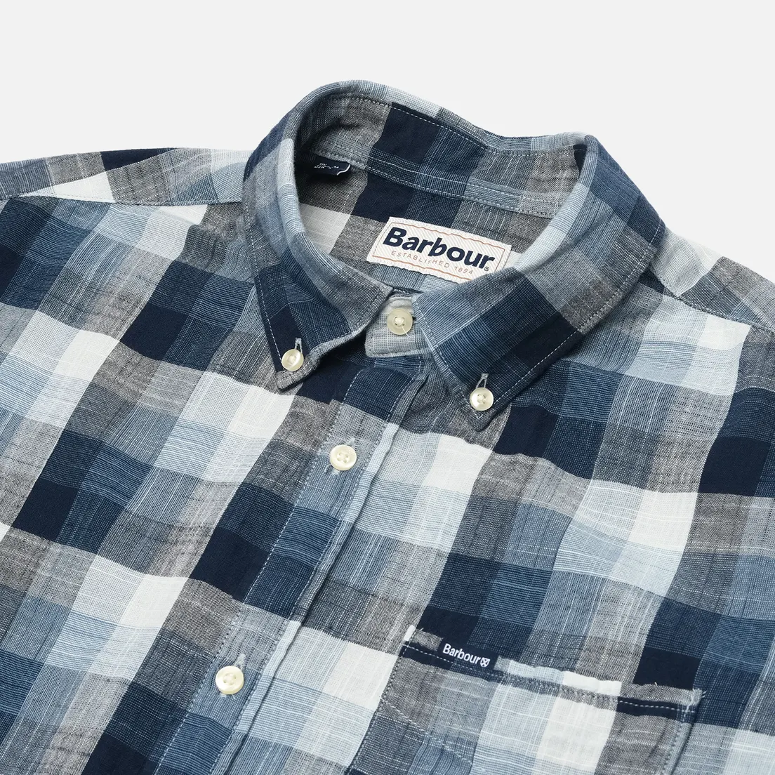 Barbour Мужская рубашка Hillroad Tailored