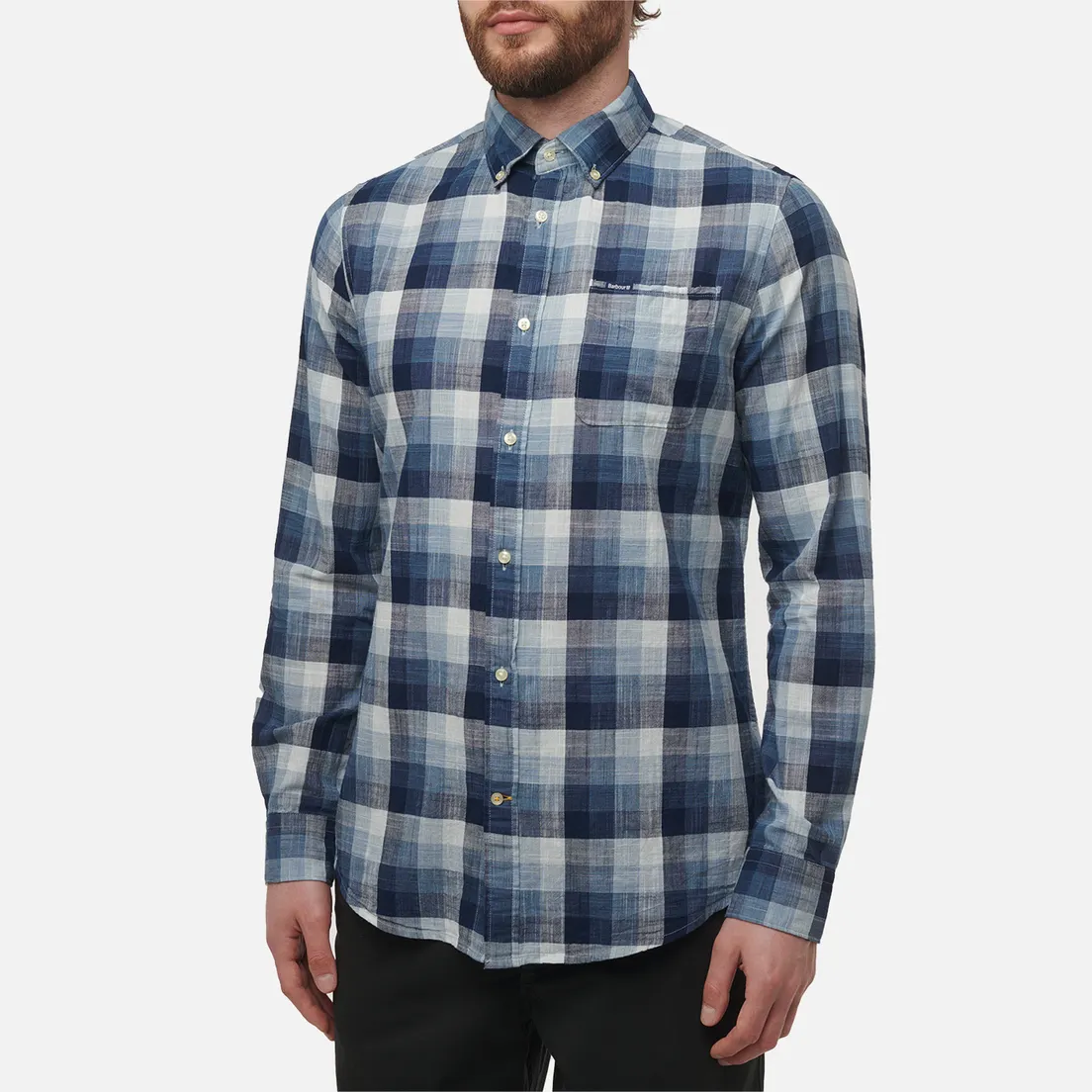 Barbour Мужская рубашка Hillroad Tailored