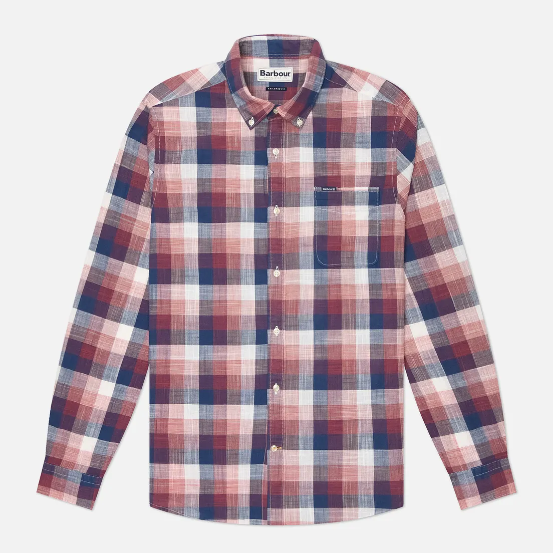 Barbour Мужская рубашка Hillroad Tailored