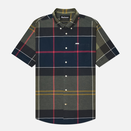   Brandshop Мужская рубашка Barbour Douglas Regular Short Sleeved, цвет синий, размер L