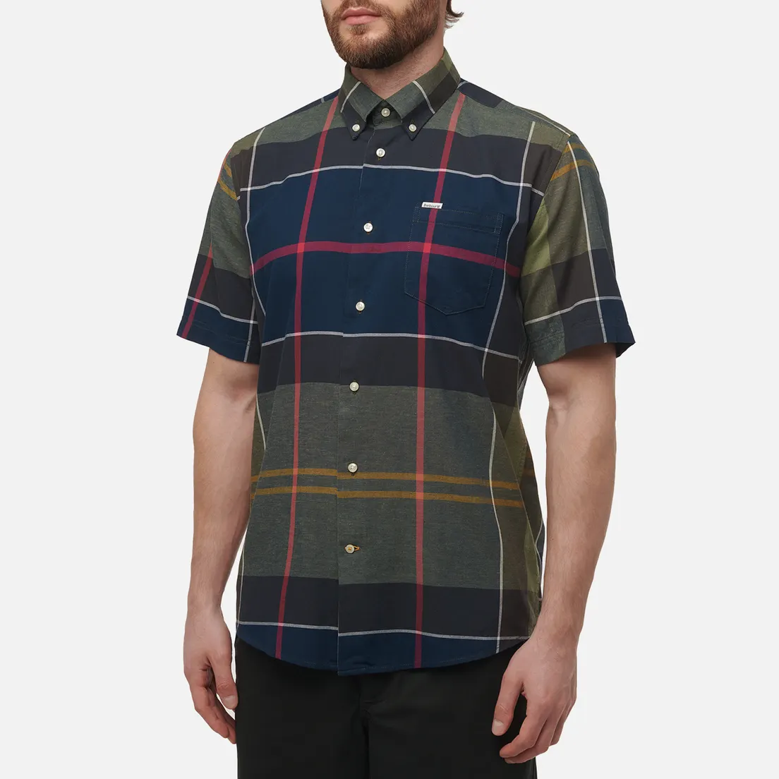 Barbour Мужская рубашка Douglas Regular Short Sleeved