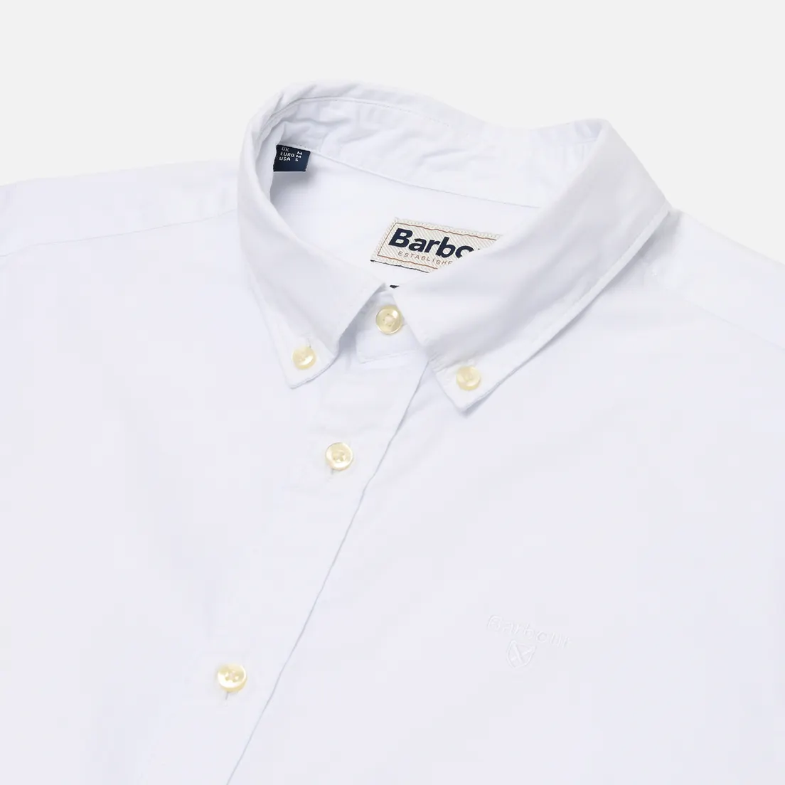 Barbour Мужская рубашка Crest Poplin Tailored
