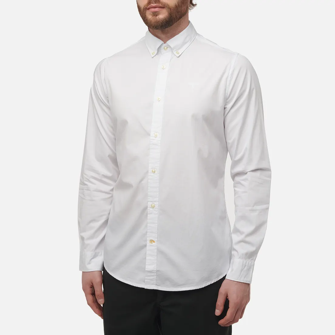 Barbour Мужская рубашка Crest Poplin Tailored