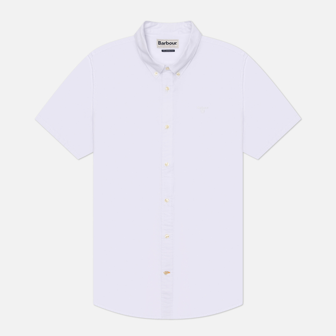 Мужская рубашка Barbour Crest Poplin Tailored Short Sleeved