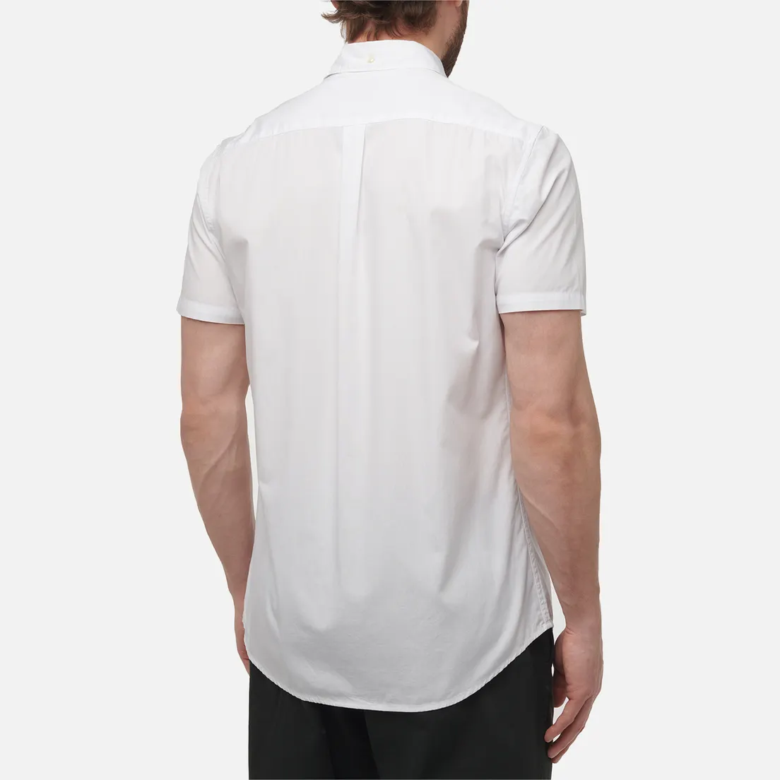 Barbour Мужская рубашка Crest Poplin Tailored Short Sleeved