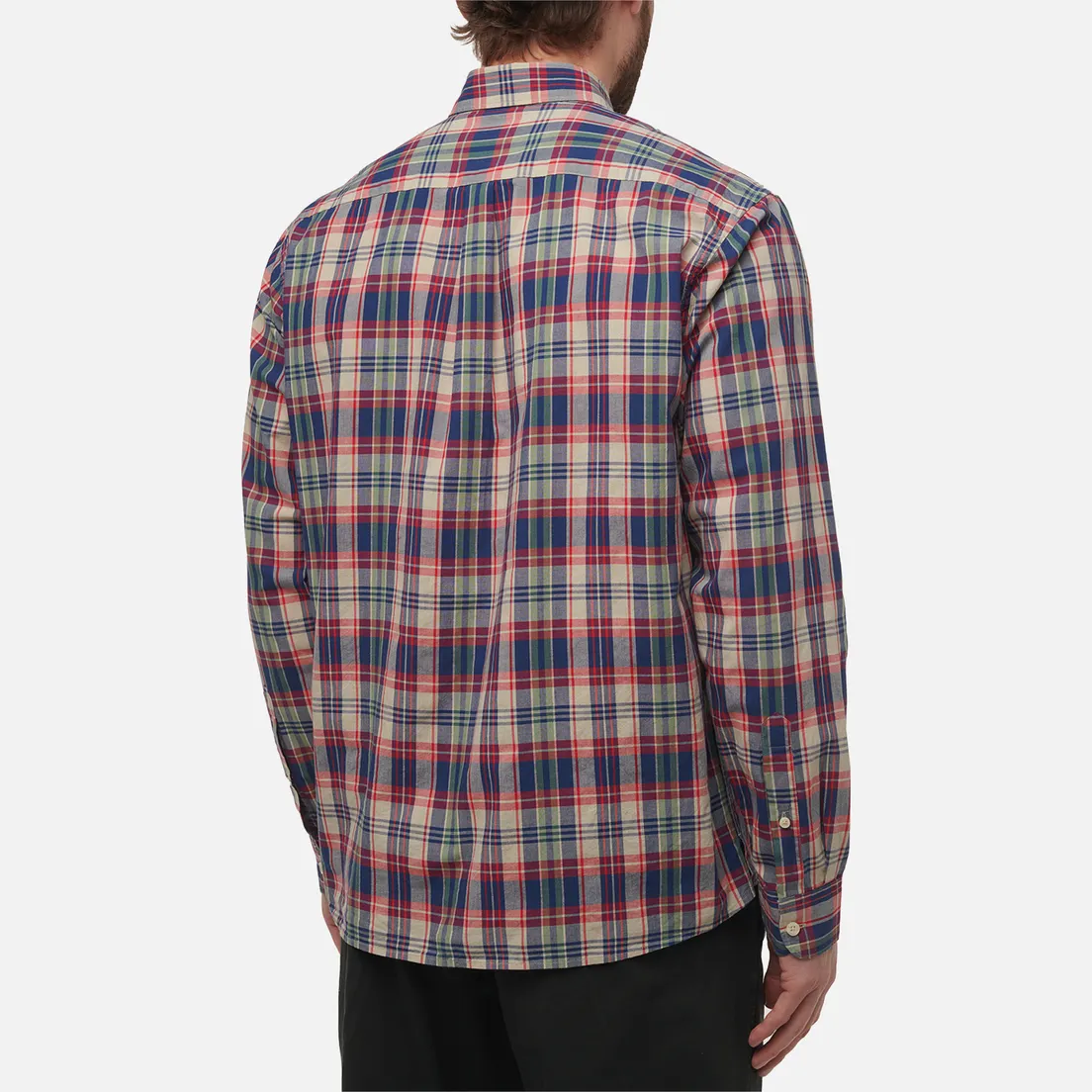 Barbour Мужская рубашка Clifton Madras Relaxed