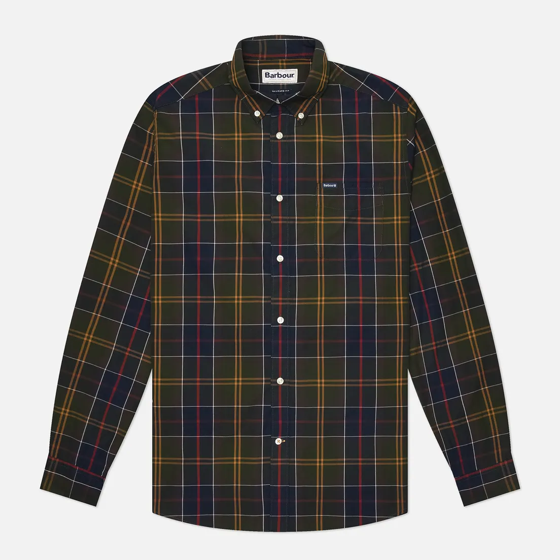 Barbour Мужская рубашка Laggon Tartan Relaxed