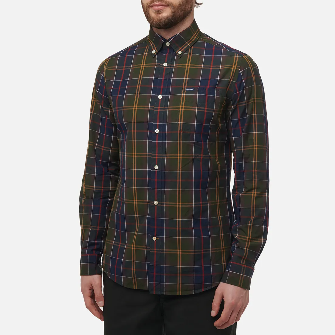 Barbour Мужская рубашка Laggon Tartan Relaxed