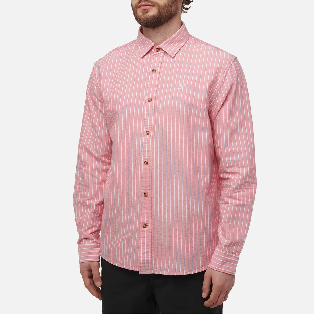 Barbour Мужская рубашка Fenfield Striped Relaxed