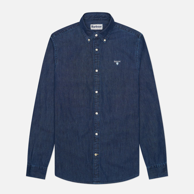 Мужская рубашка Barbour Denim Crest Tailored