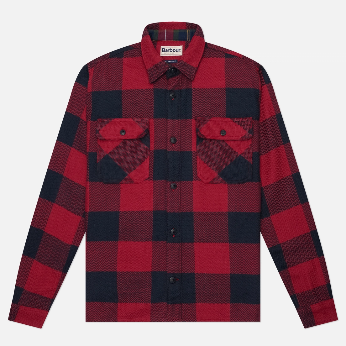Barbour Мужская рубашка Bertow Relaxed Gingham