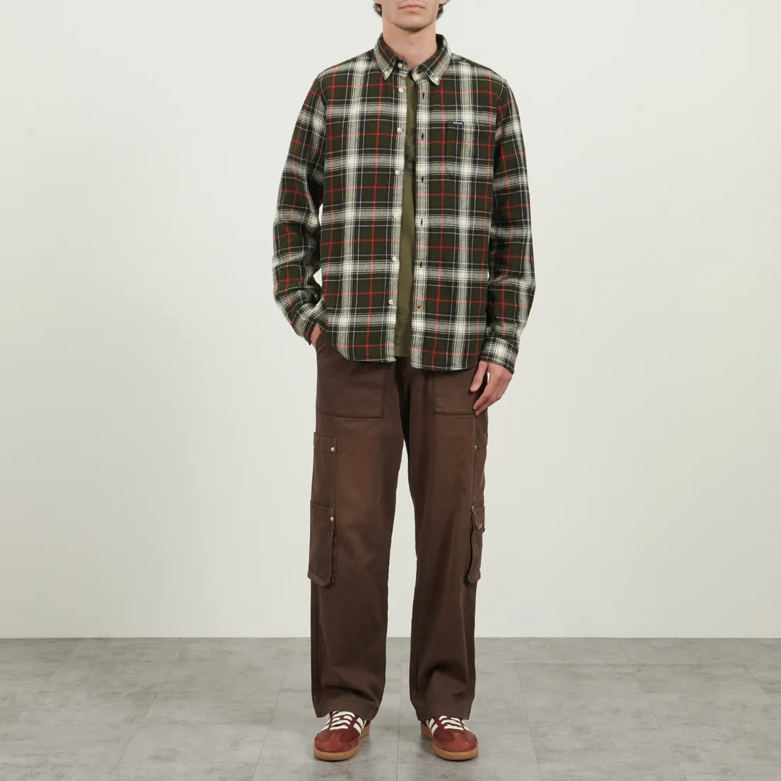 Barbour Мужская рубашка Whernside Tailored Checked