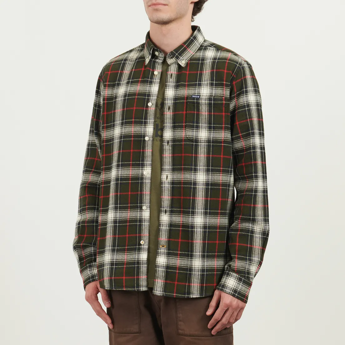 Barbour Мужская рубашка Whernside Tailored Checked