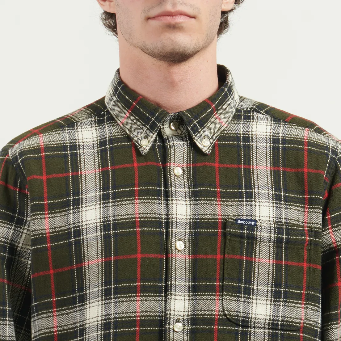 Barbour Мужская рубашка Whernside Tailored Checked